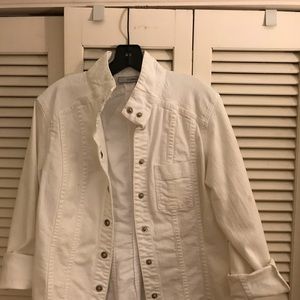 White Denim Jacket